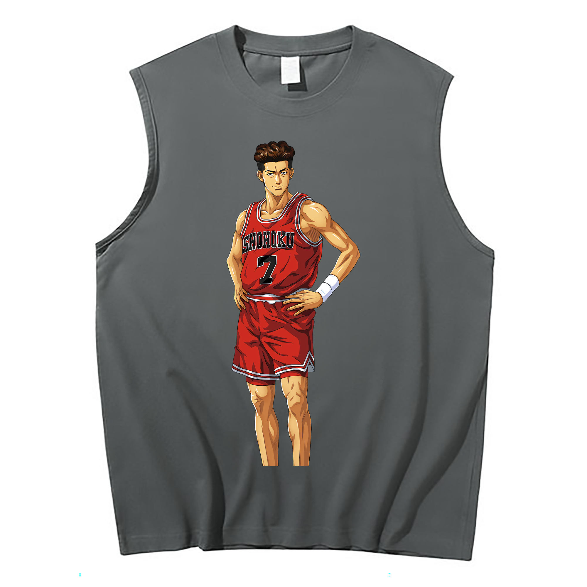 （画像用） SLAM DUNK／スラムダンク コットン100％タンクトップ（フロントプリント）
